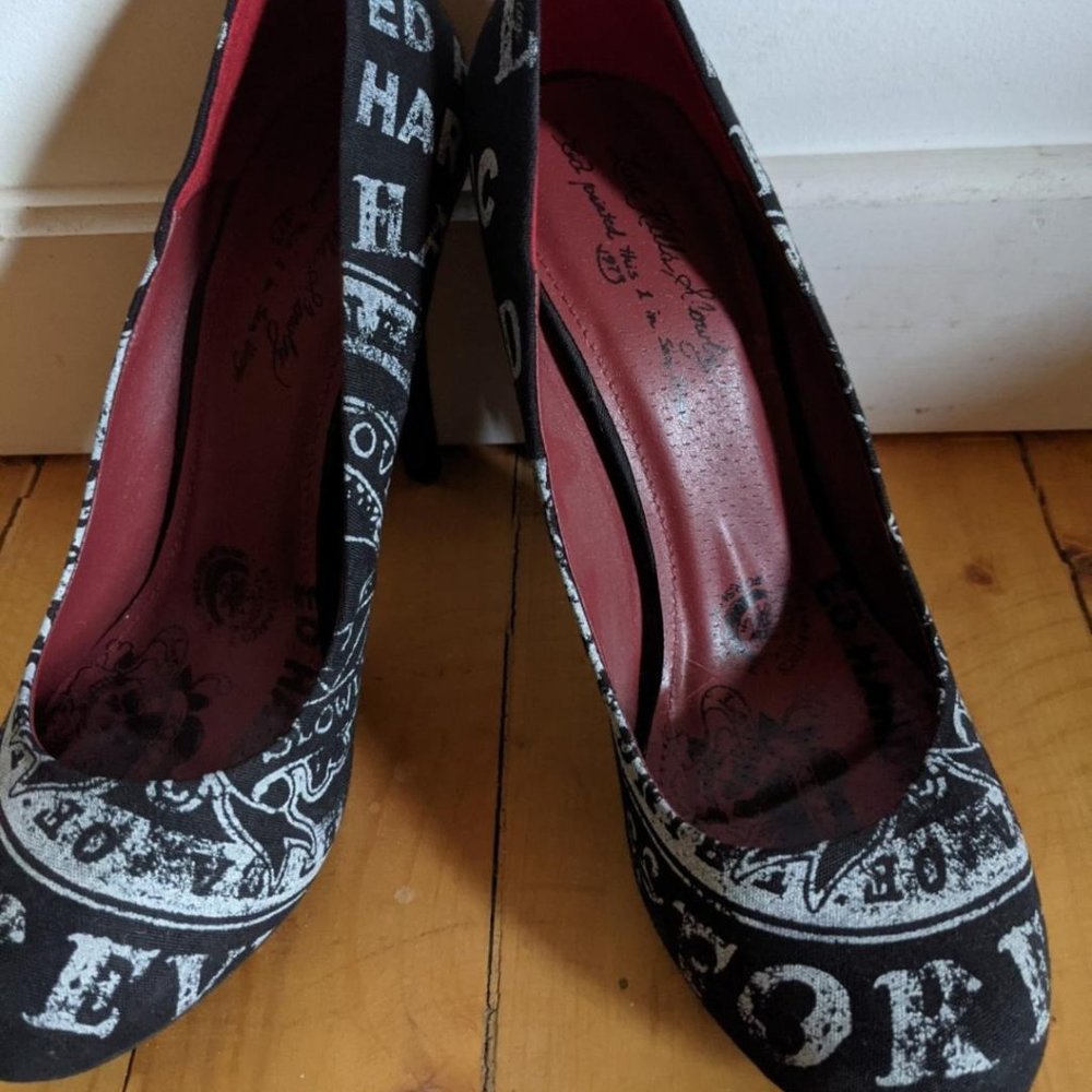Ed Hardy Graphic shoes